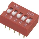 TRU COMPONENTS DIP prekidač DS-04 Conrad broj polova: 4, standardni, 1 komad Cijene