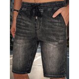 DStreet Spodenki męskie jeansowe czarne | shoptok.hr