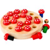 Family Memory Game Toadstools Wooden | shoptok.hr