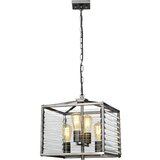 Elstead Lighting Louvre 4 obesne luči v barvi bronaste barve, (22098701) | Shoptok.si