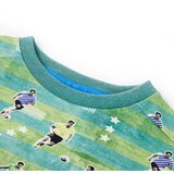  Dječja topla majica svjetlozelena prošarana 116 | shoptok.hr