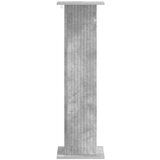  Stalak za biljke 2 pcs Betonska siva 30 5 x 30 x 100 5 cm | shoptok.hr