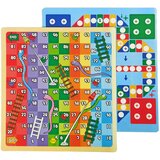  Magnetna ploča s kredom 3u1, plavi stol za igre | shoptok.hr