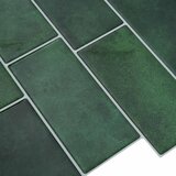  Subway pločica 20 pcs Tamnozelena 29 x 21 cm Poliuretan i PET | shoptok.hr