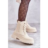 EVENTO Women's Warm Leather Boots Light Beige Dorchen Cijene