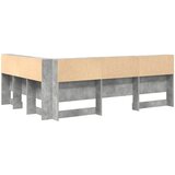  Skladišno uzglavlje Betonski sivi 140 cm Konstruirano drvo | shoptok.hr