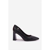 VINCEZA Elegant Heels On Block Heel | Shoptok.si