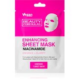 Beauty Formulas Niacinamide hranjiva sheet maska 1 kom | shoptok.hr