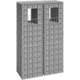 vidaXL gabionske stupne ko&scaron;are 2 kom 40 x 40 x 140 cm željezne cijene