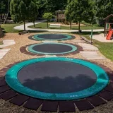 Premium trampolin – ukopni trampolin za dvorište i javne površine Okrugli-427-cm