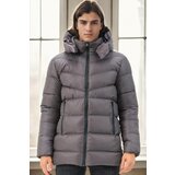 Dewberry M8659 MEN'S COAT-ANTHRACITE-1 | Shoptok.si
