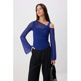 TRENDYOLMILLA ženska bluza Twoss26Bz00071, saksijska Cene