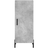  Visoka komoda siva betona 34 5x34x180 cm od konstruiranog drva | shoptok.hr