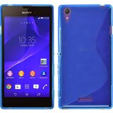  Gumijasti / gel etui S-Line za Sony Xperia T3 - modri Cene
