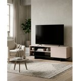 Marckeric Črna TV omarica 160x44x36 cm Cequoia – | Shoptok.si