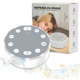 Vivva Generator belega šuma s 6 zvoki, Pripomoček za boljše spanje, Nočna lučka | SOUNDMAC, (21372696) | Shoptok.si