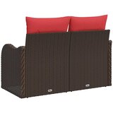  Vrtni kauč s jastukom 121 x 62 x 69 cm poliratan | shoptok.hr