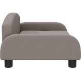  Dječja fotelja smeđesiva 70 x 45 x 30 cm od tkanine | shoptok.hr