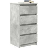  Komoda siva boja betona 37,5x35x76 cm od konstruiranog drva | shoptok.hr