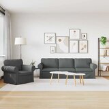 SOFA Kavč 2 pcs Temno siva, (5000145372) | Shoptok.si