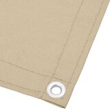 Balkonski zaslon bež 75x1000 cm 100 % poliester Oxford | shoptok.hr