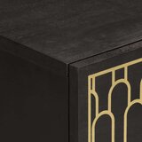  Stranska omarica 60x33x75 cm trden mangov les | Shoptok.si