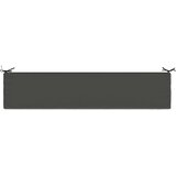  Jastučić za klupu SOEST 100% poliester Antracit 180 x 40 x 8 cm Slike