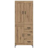  Highboard 2 kom. Umjetnički hrast 69,5 x 34 x 180 cm | shoptok.hr