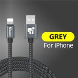  Tiegem podatkovni in napajalni kabel za Apple naprave | Siv, 1 m Cene