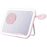 forcell Magnetna Polnilna Postaja 3-v-1 MagSafe in Qi2 z LED Ogledalom 15W, Roza, (5000275926) | Shoptok.si