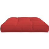  Jastuk za palete crveni 120 x 80 x 12 cm od tkanine | shoptok.hr