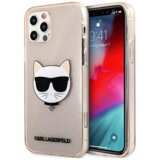  Maska Karl Lagerfeld Glitter Cat za iPhone 12 Pro Max (6.7) zlatna. Cene