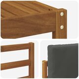  Set vanjskih sofa 9 kom. Prirodna i antracit | shoptok.hr
