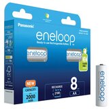 Panasonic - 8 kom punjivih AA baterija Eneloop 2000 mAh | Eponuda.com