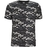 Puma Majice s kratkimi rokavi ESS+ LOGO LAB AOP TEE Črna Cene