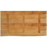 vidaXL Mizna plošča z naravnim robom 120x60x2,5 cm trden mangov les | Shoptok.si