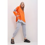 Trend Alaçatı Stili Two-Piece Set - Orange - Regular fit Cene