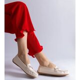 Gemre Beige classic eco-leather loafers Pelayo | shoptok.hr