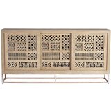 GINER Y COLOMER Komoda iz mangovega lesa in kovine, (22147803) | Shoptok.si