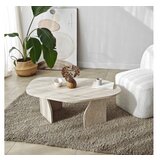 Hanah home sto za dnevnu sobu rock travertine