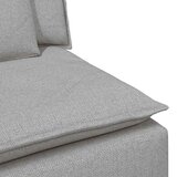  Modularna sofa s jastucima, sive boje | shoptok.hr