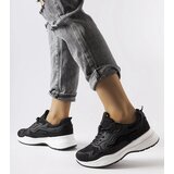 Gemre Black sporty Hollow sneakers | Shoptok.si