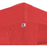 Zabavni šotor Rdeča 1200 x 300 x 255 cm PE in jeklo, (5000218868) | Shoptok.si
