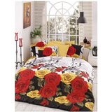 Mijolnir Bionca Perla - Yellow YellowBlackRedWhiteGreen Ranforce Single Quilt Cover Set (FR) | ePonuda.com