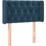 Maison Chic vzglavna omarica - nočna omarica - posteljna omarica z ušesi temno modro 83x16x78/88 cm žamet, (21712251) Cene