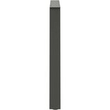  Noge za blagovaonski stol V-oblika 2 kom antracit 90 x (72-73,3) cm čelik | shoptok.hr