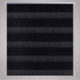 vidaXL Rolo crne zavjese sa zebrastim linijama 70 x 120 cm | shoptok.hr