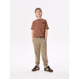 Reserved Jogger hlače isprana izgleda - boja kave | shoptok.hr