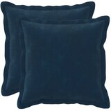  Presvlaka za jastuk 2 kom. HOUTEN Plava 35 x 35 cm - Dizajn s paspulom Plava 2 | shoptok.hr