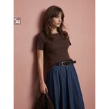 Sinsay Midi haljina od kombiniranih materijala s remenom | shoptok.hr